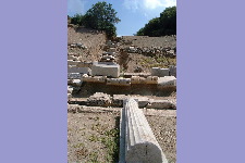 Maronia_Théâtre Antique #colonne couchée
