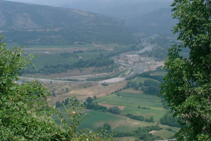 Vallée du Nestos - Vue d'ensemble